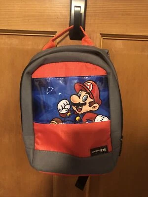 Super Mario Nintendo DS Almacenamiento Niños Sobre Bolso de Hombro con Juegos 3DS Lote de Bonificación Foto 1 de 4