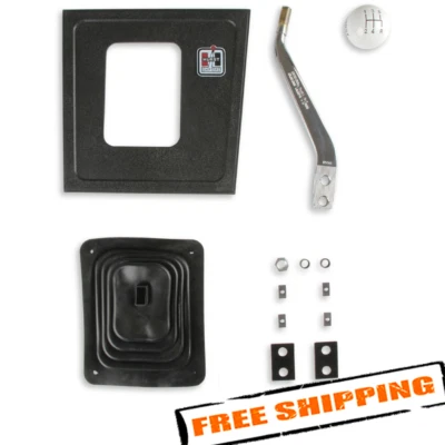Hurst 5380036 Comp Stick Plate Kit for 1987-1993 Ford Mustang w/ Borg Warner T-5 - Image 1 of 4