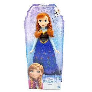 Disney Frozen Anna Doll 11" Figure Classic Blue Travel Dress 2015 Hasbro NEW - Picture 1 of 11