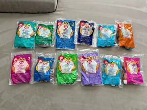 Complete Set Of 1999 McDonald's Happy Meal TY Beanie Babies Sealed - Picture 1 of 5