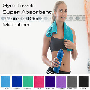 Sport Gym Towel Absorbent Microfibre Micro Fiber Sport Travel - Quick Drying
