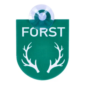 Autoplakette Autoschild FORST mit Saugnapf für Scheibe - Picture 1 of 1