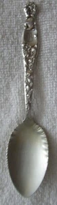 Heraldic Whiting Sterling Silver Ice Cream Spoon Set of Six (6) - Picture 1 of 2