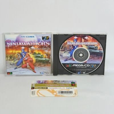 Mega CD NINJA WARRIORS Spine 0244 Sega mcd - Image 1 of 4