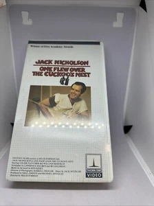 One Flew Over the Cuckoo's Nest VHS Jack Nicholson HBO Video FACTORY SEALED NEW - Picture 1 of 4