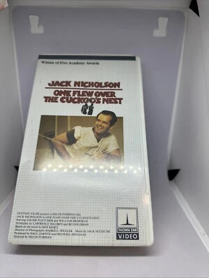 One Flew Over the Cuckoo's Nest VHS Jack Nicholson HBO Video FACTORY SEALED NEW - Image 1 of 4
