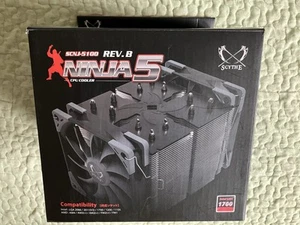 Scythe Ninja 5 Rev. B Heatsink and Fans - Picture 1 of 2