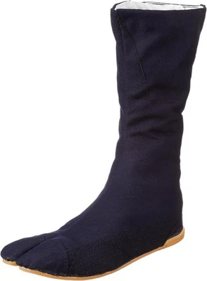 Marugo Mannen Japanese Tabi Shoes Black/Navy/White 9.5 Wide Women/8 Men, Navy  - Image 1 of 4