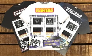 GERMANY 2025 SPECIAL-EDITION 60 YEARS SCORPIONS SET of 3 SHEETS / 4 issues MNH ! - Picture 1 of 5