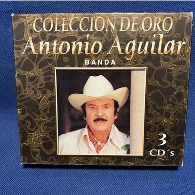 Antonio Aguilar - COLECCION DE ORO CON BANDA (2003 - 3 CD SET) Pre-owned - Image 1 of 2
