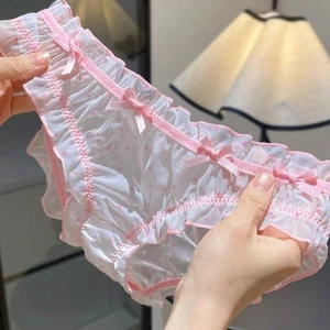 Bragas Lolita Japonesas Volantes Dulces Niñas Calzoncillos Calzoncillos Ropa Interior - Imagen 1 de 18