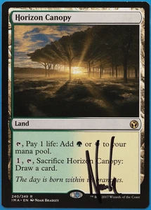 Horizon Canopy Iconic Masters NM Land Rare SIGNED MTG CARD (ID# 504876) ABUGames - Picture 1 of 2
