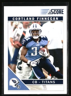 2011 Score #283 Cortland Finnegan - Image 1 of 2