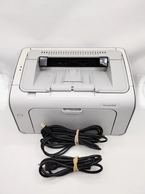 HP LaserJet P1005 Workgroup Monochrome Laser Printer CB410A - Image 1 of 3