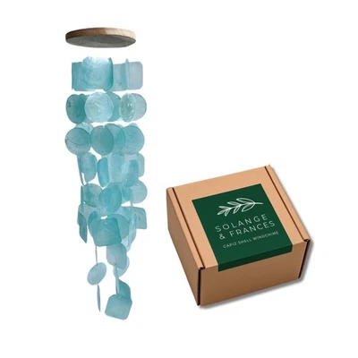 Wind Chimes for Outside, Sea Glass Windchimes for Outside, Gifts for Mom, Ide... - Image 1 of 4