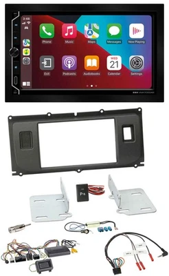 ESX 2DIN DAB USB Lenkrad Bluetooth Autoradio für Land Rover Evoque ab 2014 - Bild 1 von 4