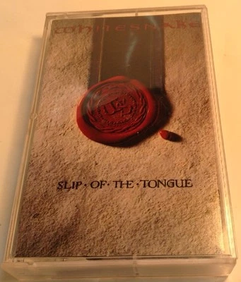 WHITESNAKE Tape Cassette SLIP OF THE TONGUE 1989 Geffen Canada M5G-24249 - Image 1 of 4