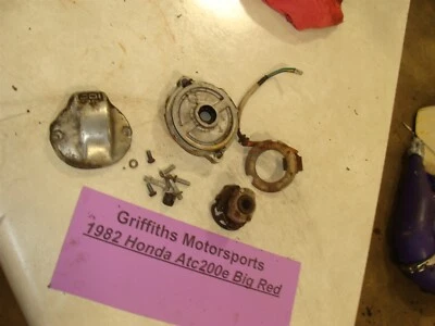 Honda ATC200E 1982 Big Red OEM sincronización de encendido recogida bobina de pulso avance cdi  Foto 1 de 4