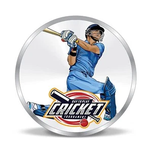 Personalized Winner Player Coin / Customized Cricket Player Gift Coin - Picture 1 of 2