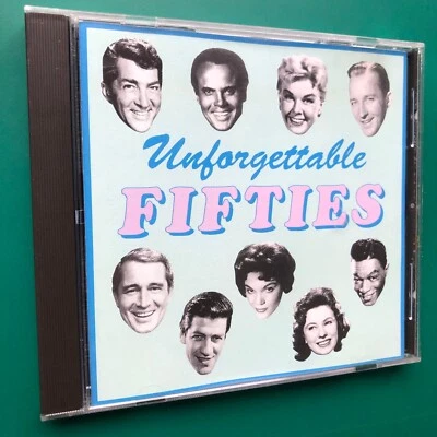 Unforgettable FIFTIES Pop CD Bing Crosby Connie Francis Eddie Fisher Tex Ritter - Image 1 of 4