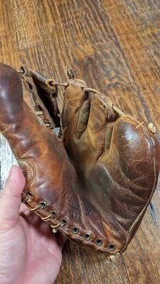 Guante de béisbol Rawlings Stan Musial PMM autógrafo Playmaker-años 50 EE. UU. MLB Foto 1 de 4