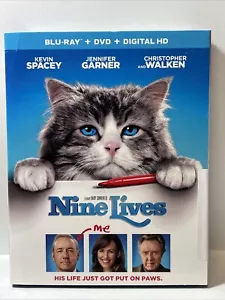 Nine Lives (Blu-ray/DVD Disc, 2016, 2-Disc Set) - Open Item - Imagen 1 de 6
