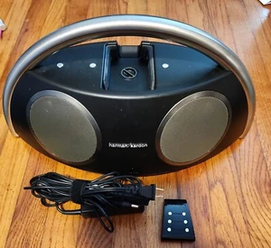 Harman Kardon Go + Play II Speaker For Apple /iPhone/iPod 30 Pin W/Remote - Picture 1 of 7