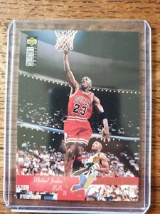 Michael Jordan - 1995 Upper Deck Collector's Choice - Professor Dunk #195 - Bild 1 von 2