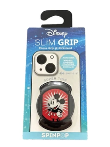 Téléphone Disney Mickey Mouse Slim Grip SpinPop poignée main béquille - Photo 1 sur 3