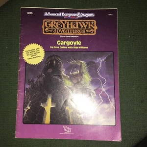 Advanced Dungeons & Dragons WG9 Greyhawk Adventures Gargoyle TSR 9251 Spiel - Bild 1 von 4