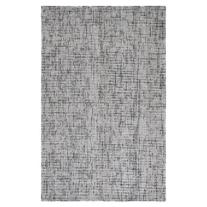 SAFAVIEH Abstract ABT468H Handmade Dark Grey / Ivory Rug - Picture 1 of 16
