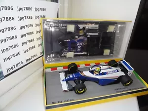 F1 MINICHAMPS 1994 WILLIAMS RENUALT FW16 AYRTON SENNA F1 TEST CAR - 1/18 . - Picture 1 of 13