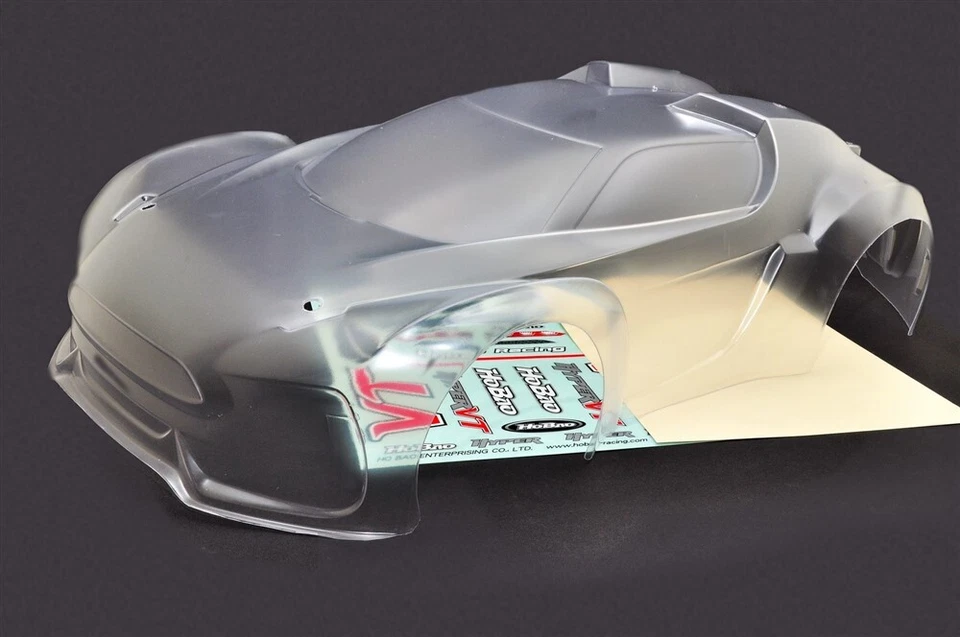 Hobao 1/8 Hyper VT On Road Clear Body - HB-OP-0130 - Image 1 of 1