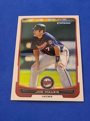 2012 Joe Mauer Bowman Chrome #170 - Image 1 of 2