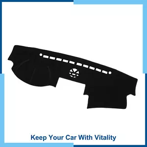 Pack (1) Car Dashboard Cover Mat Polyester Black for Kia Sorento 2010-2016 - Picture 1 of 7
