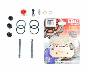 Brake Caliper Seal Kit w Pads+Pins for 1983-1986 Honda VF1100C V65 MAGNA Front - Picture 1 of 1
