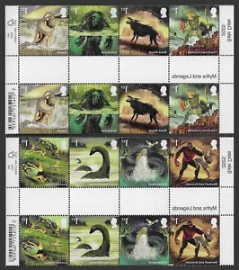 GB 2025 MYTHS & LEGENDS VÖGEL EULEN NESSIE BEOWULF PIXIES RINNE PAARE SET POSTFRISCH - Bild 1 von 1