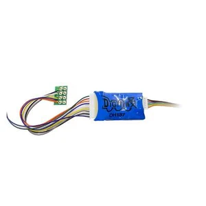 Digitrax DH187P Mobile Decoder 8-Pin 1.0 amp/2 amp peak 8 Function Decoder - Picture 1 of 1