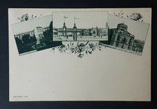 ESPOSIZIONE DI TORINO 1898 RICORDO LOTTERIA CARTOLINA N.V. F.P.
