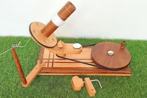 Garnwickler Holz Garnwickler zum Stricken Häkeln Handarbeit Naturknäuel - Bild 1 von 12