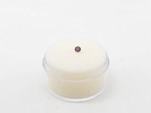 RARO $3000,10 ct diamante naturale VIVIDO FANTASIA VIOLA ROSA ROTONDO SCIOLTO - Foto 1 di 4