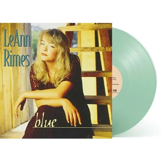 LEANN RIMES BLUE VINYL NEW! LIMITED SEA GLASS BLUE LP! ONE WAY TICKET, HURT ME  Foto 1 de 1