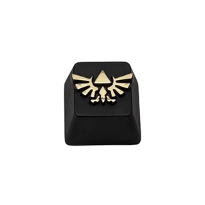 Legend of Zelda Hyrule Crest Metal Keycap for Mechanical Keyboards - Picture 1 of 6