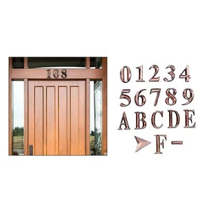 Street Address Mailbox Number Decal Sticker Self Adhesive for Apartment Room - Picture 1 of 11
