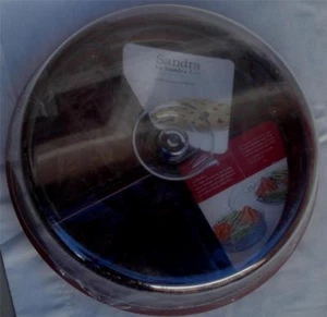 BRAND NEW IN PACKAGE Sandra Lee 6 Piece Covered Server Set, BRAND NEW RED/CLEAR - Picture 1 of 1