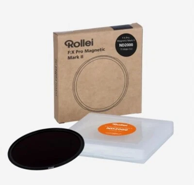 Rollei F:X Pro Rundfilter Mark II - Graufilter ND2000 62mm 72mm 77mm (UVP 49,-) - Bild 1 von 4