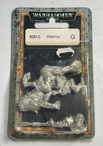 Warhammer 40K Krootox *neu in Verpackung* Tau Empire 8081C G 56-42 Spiele Workshop 2000 Metall - Bild 1 von 3