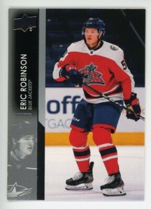 2021-22 Upper Deck #55 Eric Robinson Columbus Blue Jackets Rare BASE HOCKEY CARD
