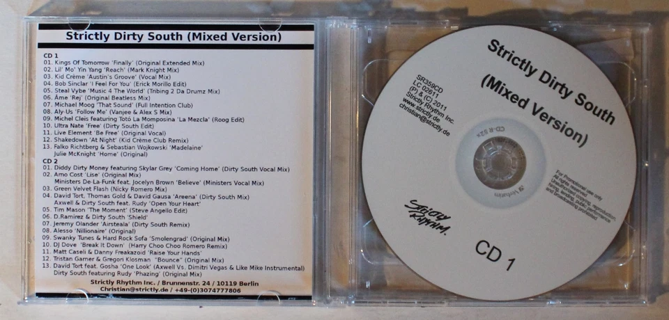 Dirty South Strictly Dirty South Ger 2xCDR/CD-Acetate 2011 House - Bild 1 von 1