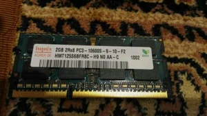 RAM MEMORIA 2GB DDR2 II 2Rx8 PC3 SODIMM NOTEBOOK 6400s 666 HP ASUS DELL MAC - Foto 1 di 1